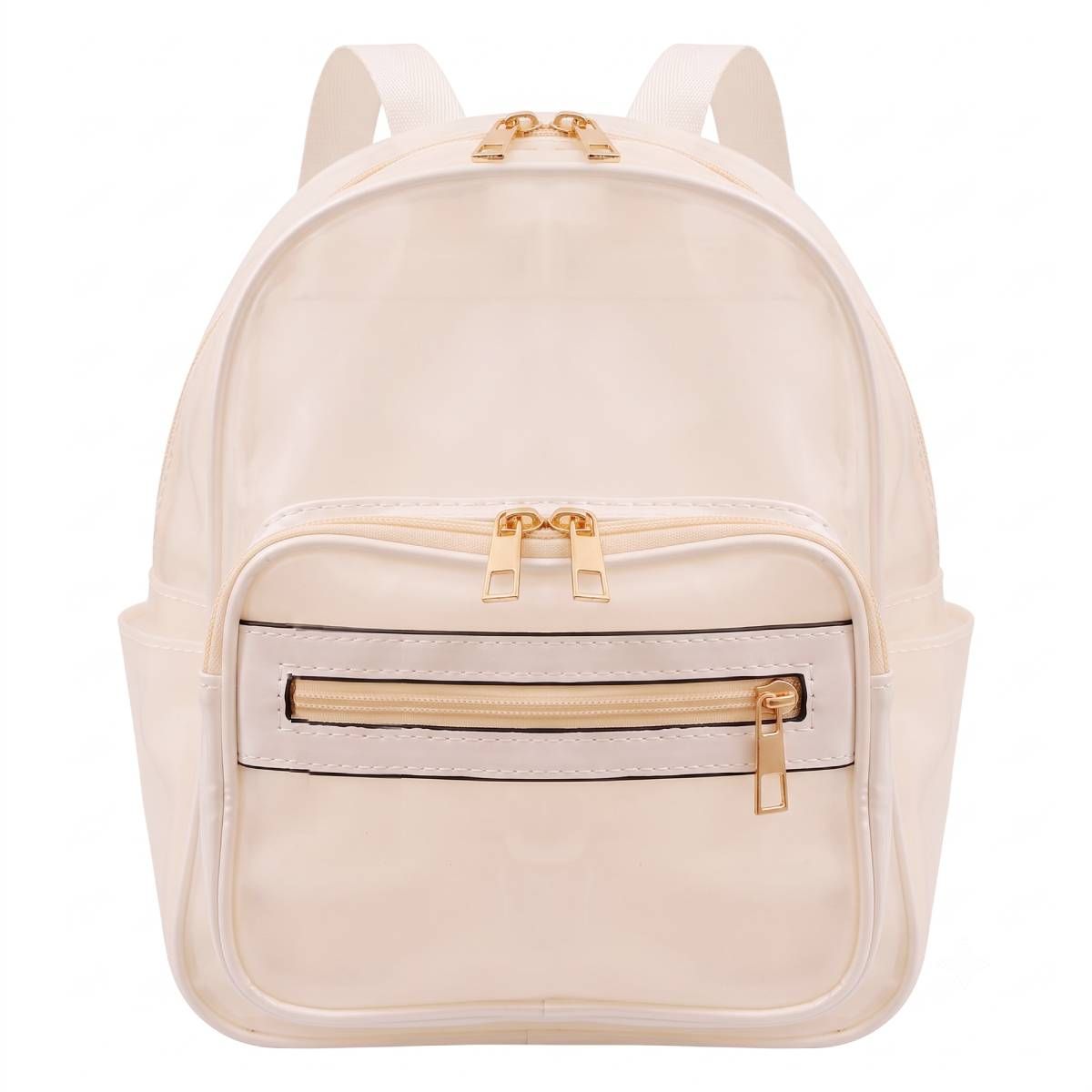 White Translucent Mini Backpack