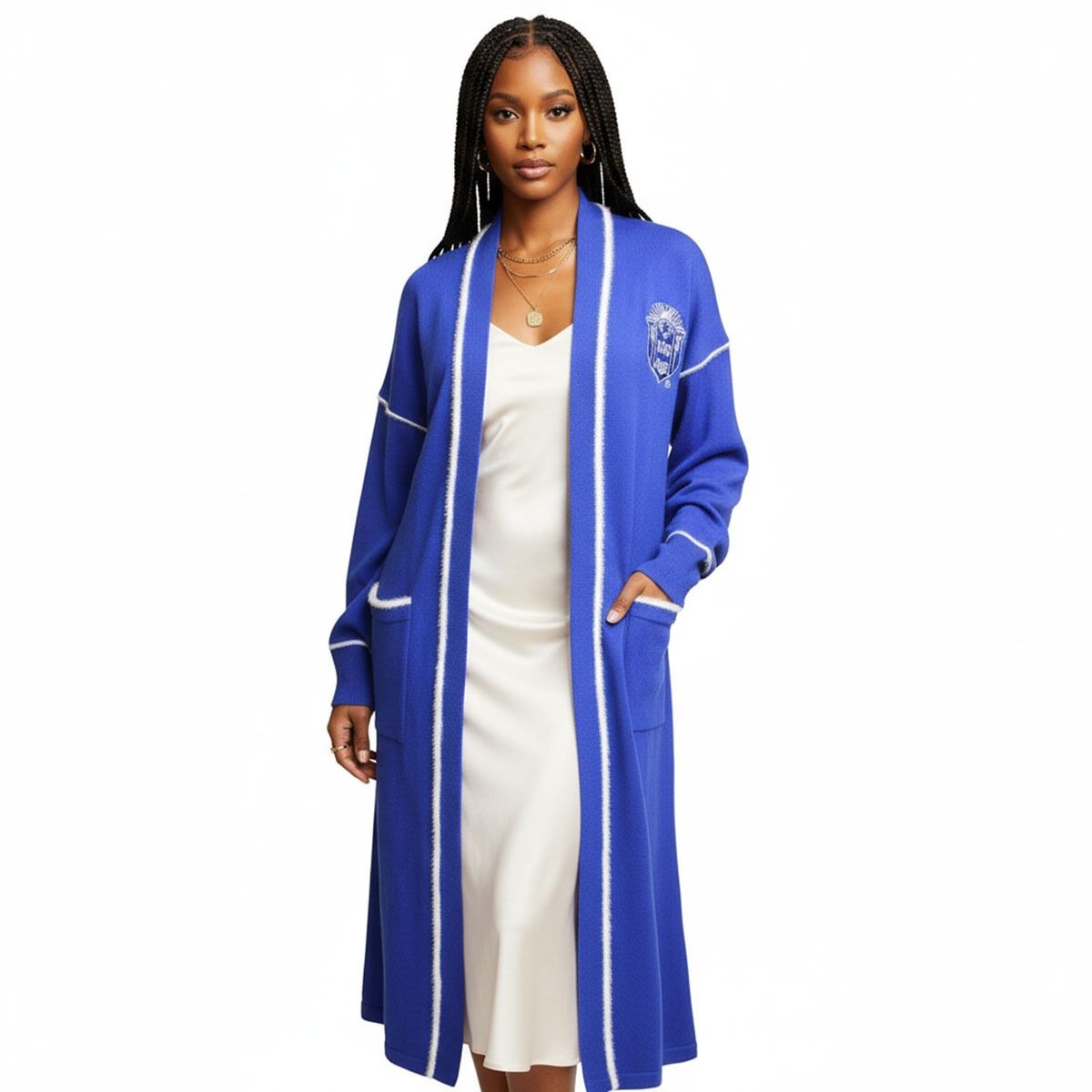 ZPB Sorority X Large Long Duster Cardigan Women
